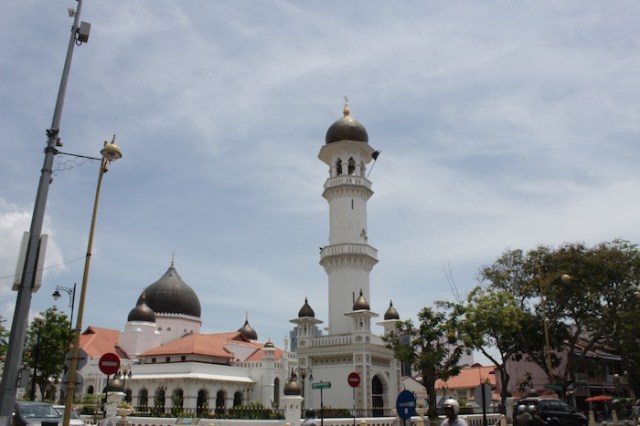 Masjid Kapitan Keling, after which Jalan Masjid Kapitan Keling is named.
