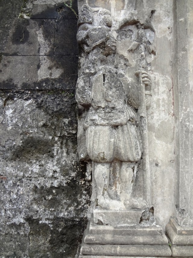 Relief of Spanish colonial guard, Fort Santiago