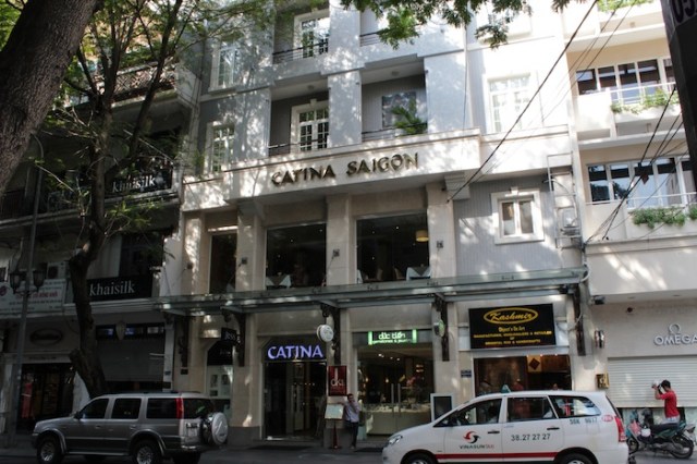 There used to be a Catinat Hotel on this street in the ‘50s. However, this modern incarnation sits in the original Miramar Hotel.  