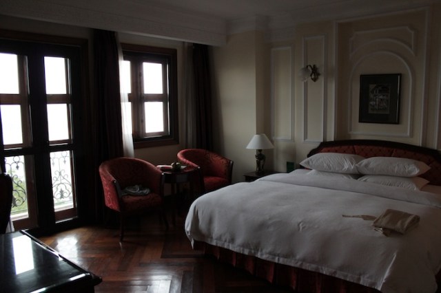 The Colonial River View Deluxe Room.