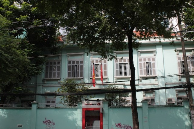 A beautiful colonial villa, now housing the offices of a municipal department. 