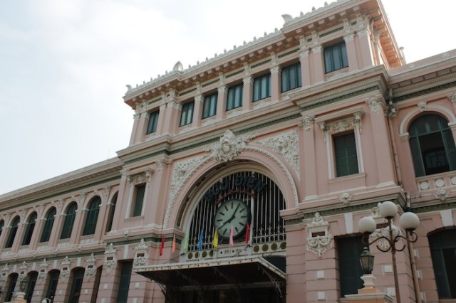 The neo-classical wedding-cake architecture of the General Post Office (1886).