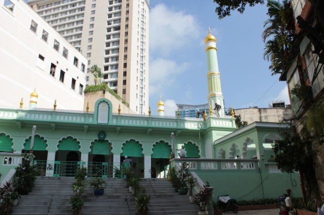 The Saigon Central Mosque, circa 1935. Built initially for Indian Muslims from Southern India. 