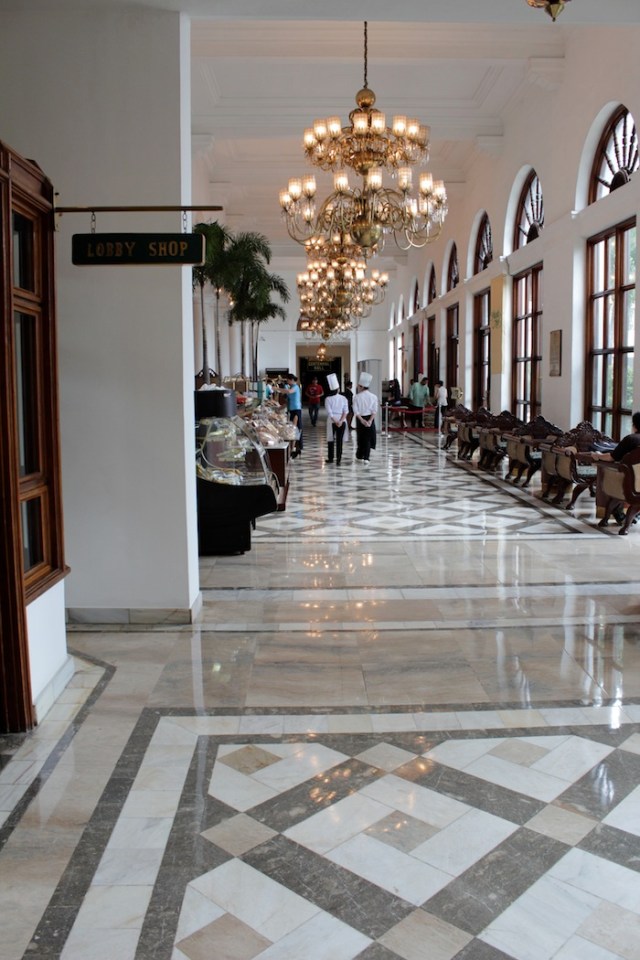 The hotel's ante-lobby