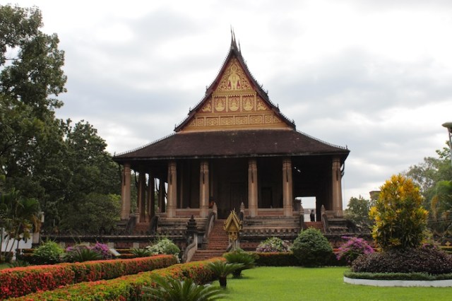 Wat Hophrakaew: razed to the ground by the Siamese in 1828; rebuilt by the French colonial authorities in 1942.