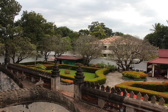 View towards Hopital Mahosot, from within the Hophrakaew.