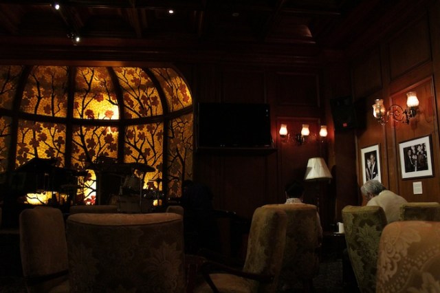 Channeling the past at the Tap Room Bar.