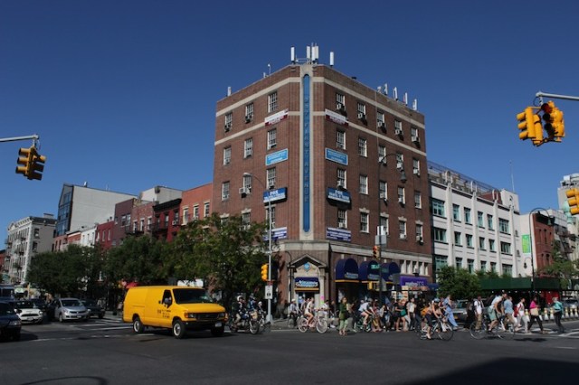 13 – You know you have left Alphabet City when you reach the Junction of 1st Avenue, thronged with people, cyclists and cars.