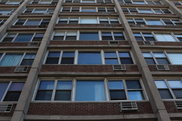 16 – The endlessly replicating façade of the 14th Street Y (i.e. YMCA and YWHA), known formerly as the Sol Goldman YM – YWHA.  