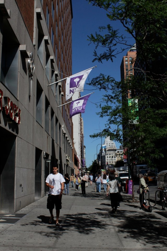 25 – NYU Student Dorm built on the site of The Palladium, a popular 1980s nightclub.  