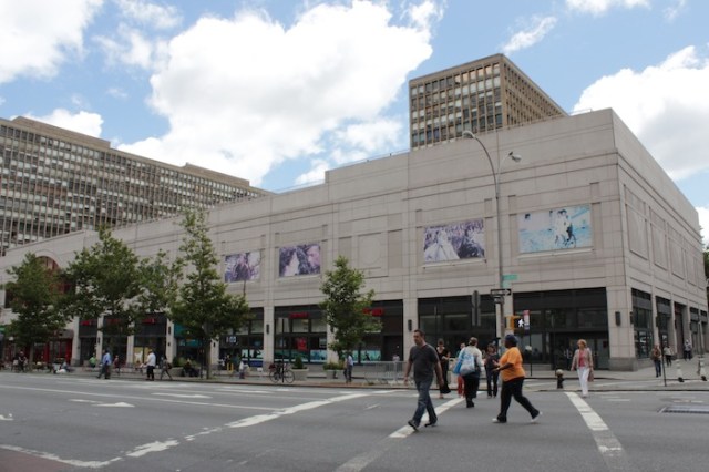 45 – Fading cinematographic posters on the grim façade of the Kips Bay Cinema.