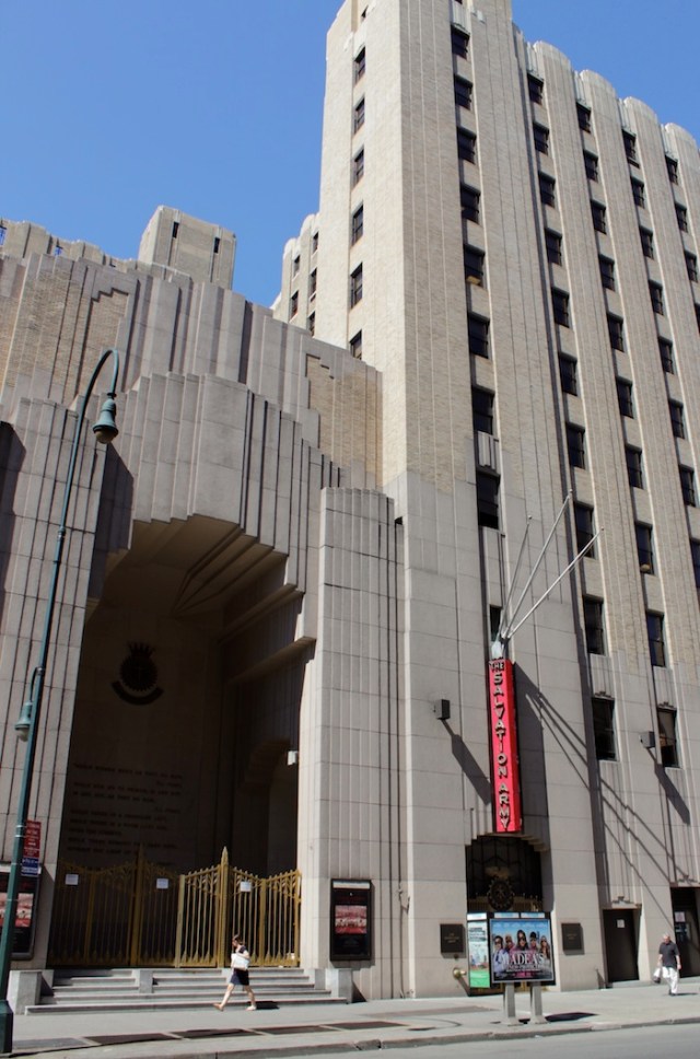 34 – No. 120: The Centennial Memorial Temple, built for the Salvation Army in 1930 as their national headquarters. Yet another beautiful Art Deco building, given over to benevolent and charitable purposes.