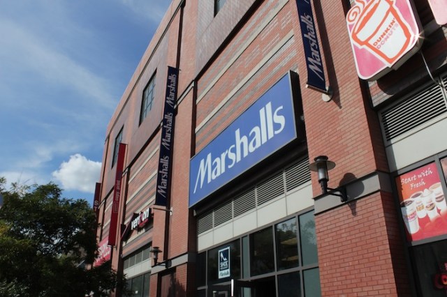 22 – Marshall’s Department Store, and Dunkin’ Donuts.