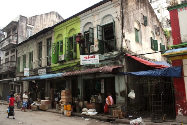 Shophouses, just beside the Hindu Temple on 24th Street.