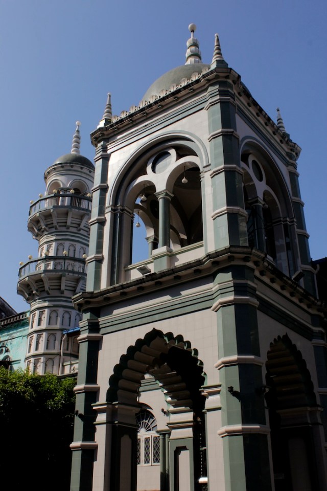 Minarets of the Mamsa Mosque, 26th Street. 