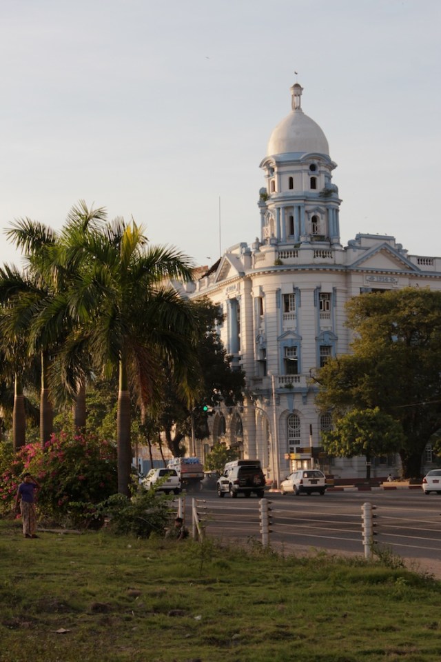 Former Bank of Bengal Building, Strand Road and Sule Pagoda Road. 