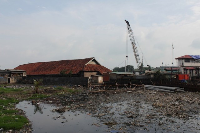 Dilapidated VOC-era godowns.  