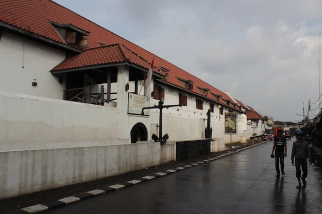 The Museum Bahari (Maritime Museum), once a VOC fortified godown.
