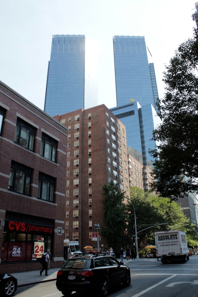 8 – The shot of the twin towers of Time Warner building begins the movie. 