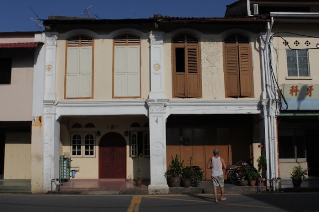 Early morning promenade.