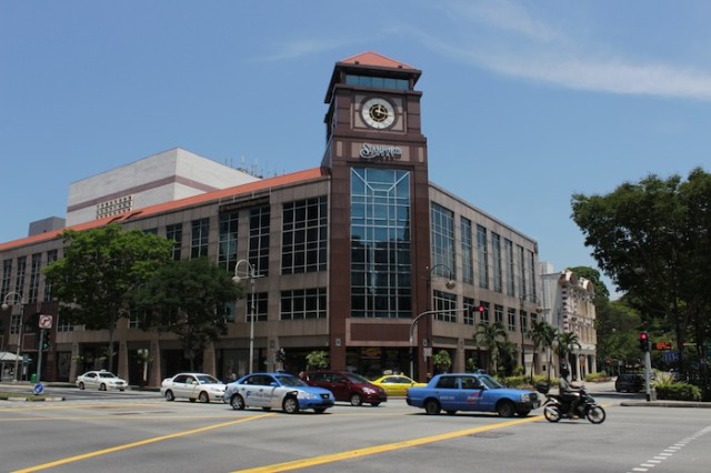 Stamford Court - completely contemporary, but colonial in essence