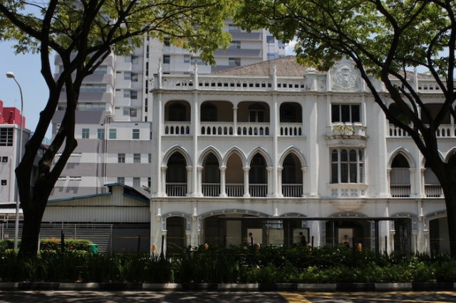 St John's Church (view from Middle Road)