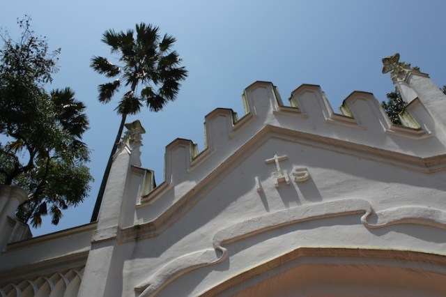 Gates to the Christian Cemetary on Fort Canning Hill