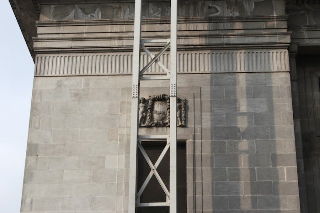 The former City Hall, currently being transformed into the National Art Gallery of Singapore