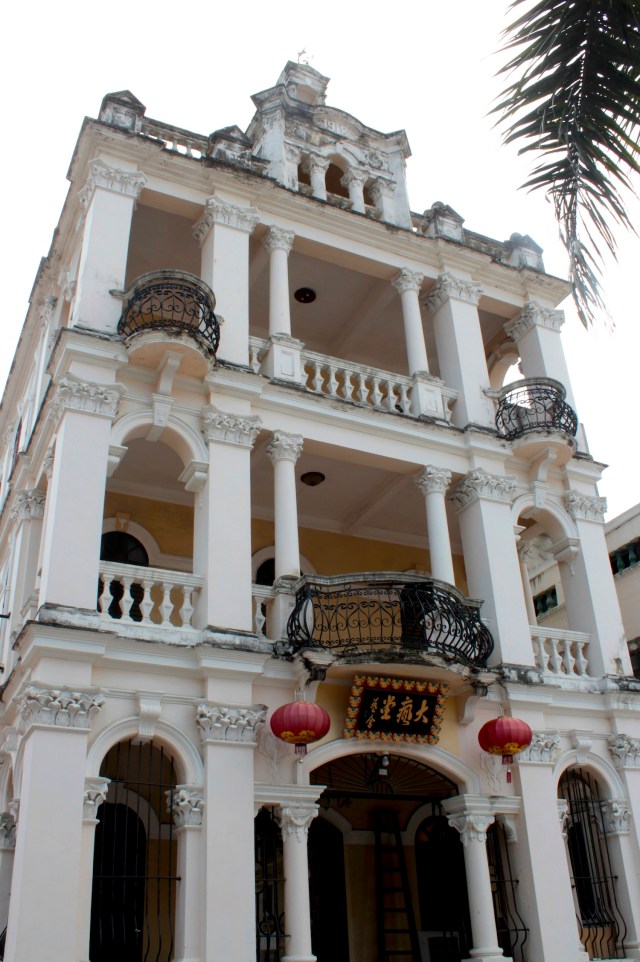 A spectacular edifice standing in the St Lazarus parish area. 