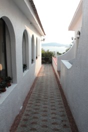 My very own private balcony, leading out onto a spectacular view.