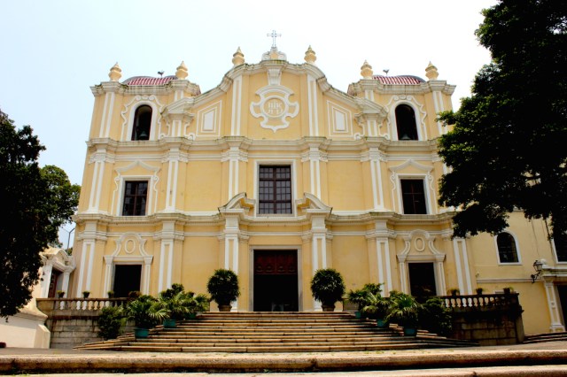 St Joseph's Church (1758) is built in a Baroque style