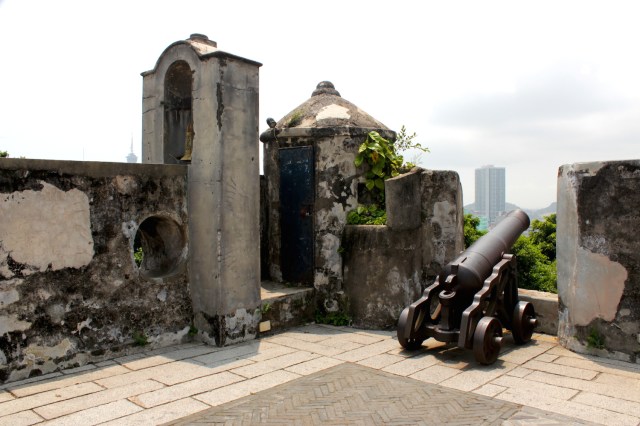 The Mount Fortress was built in 1626 and was the city's principal defence structure.  Today it houses the Macau Museum.  