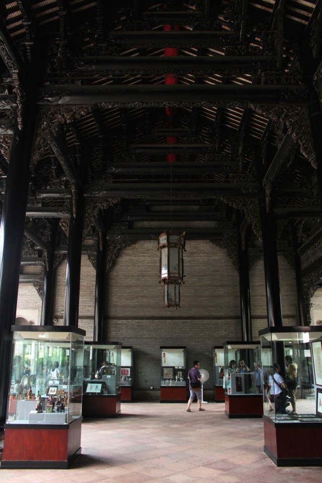 The Central Hall, today a museum. 