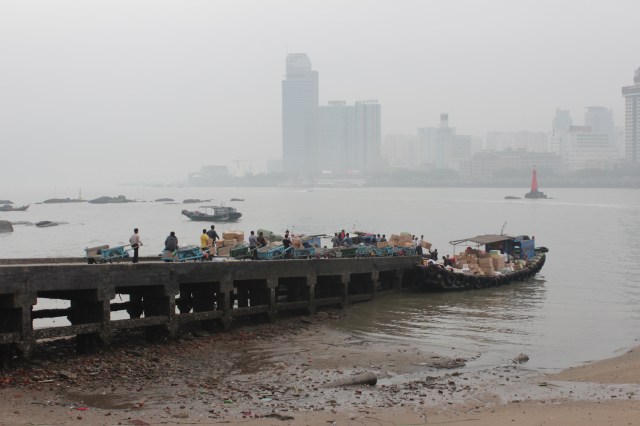 Another way of conceiving of roots: my maternal grandfather originated from Amoy, where I'm off to next. He would've left from such a jetty.