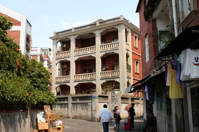 Random villa around the corner.