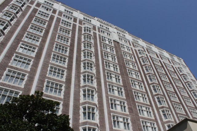 The former Cathay Mansions was undersigned by Sir Victor Sassoon and designed by Palmer & Turner.  Opened in 1925, it houses the Jinjiang Hotel today.  