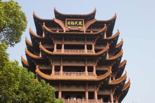 Close-up of the Tower. 