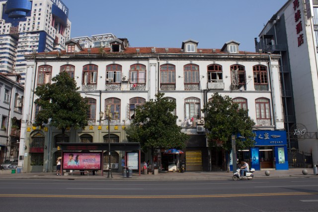 The second, almost identical residential block. 