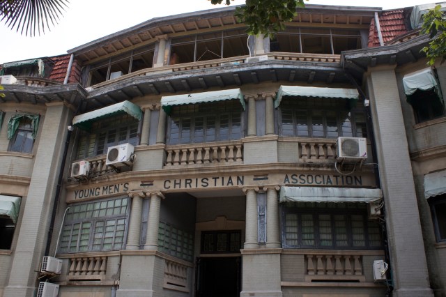 The former YMCA Building.