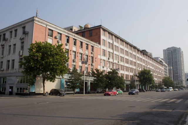 Large block of offices.