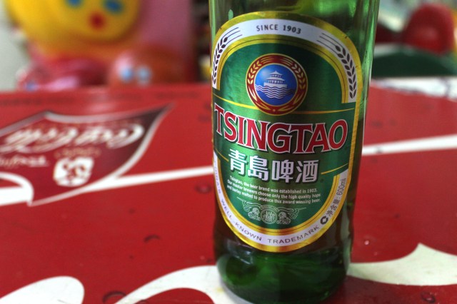 The city's most famous export - Tsingtao Beer.  