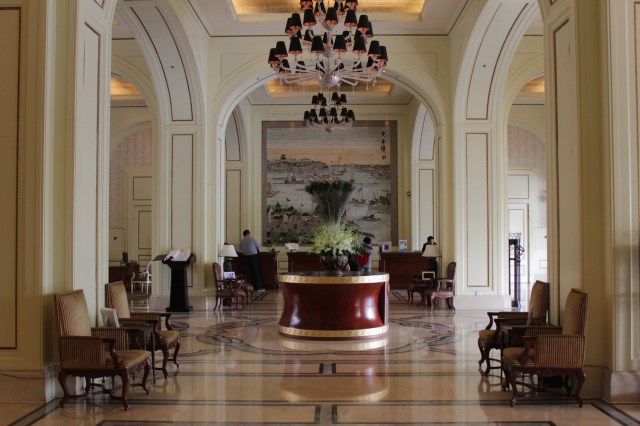 The Hotel's actual Main Reception and Lobby sits in its Riverside Wing.  