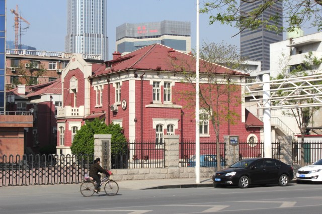 Villa along the waterfront.