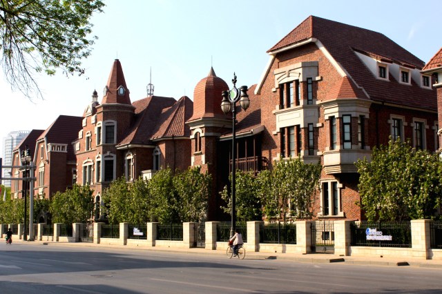 Sweeping view of the German Concession.