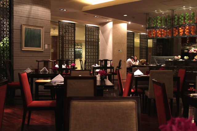 This was the hotel's main restaurant for buffet breakfast and dinner. It was in the mall and reminded me of Straits Kitchen in Singapore.