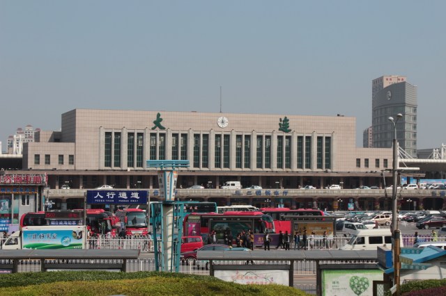 The Dairen Train Station was actually built in the Russian era in 1903.  