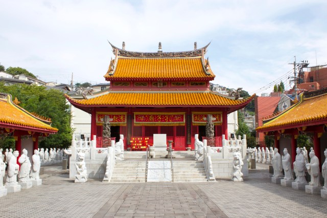 The main temple of the Confucius Temple.