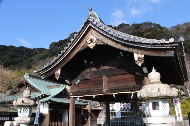 Kitano Tenman Jinja Shrine. 
