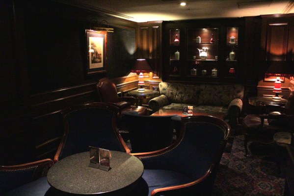 The Hotel's Bar, the Sea Guardian II.  