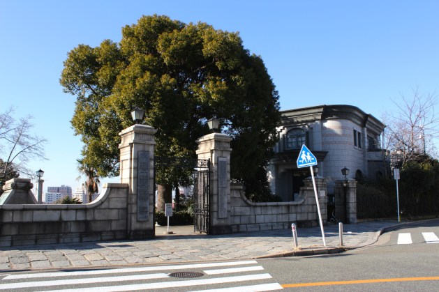 Gates to the Foreign Cemetery. 